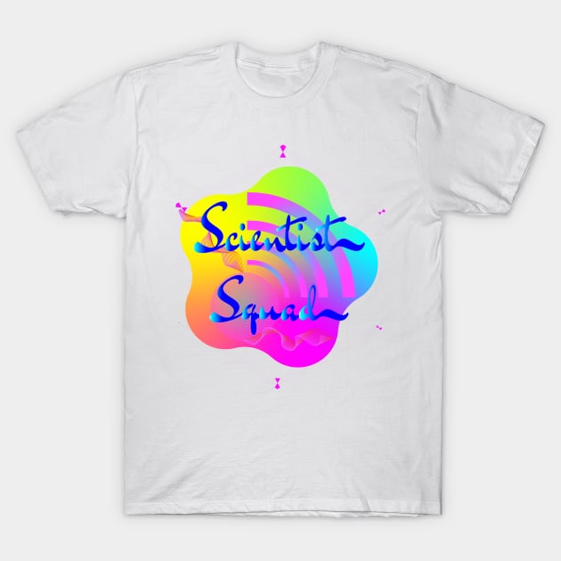 Scientist Squad Exotic Trendy Graphic Design Modern T-Shirts Valentine's Day, Mother's Day, Father's Day 2023 T-Shirt by Sodsai